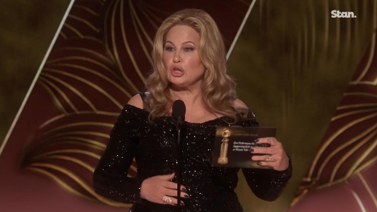 Jennifer Coolidge was very on-brand. Picture: Stan
