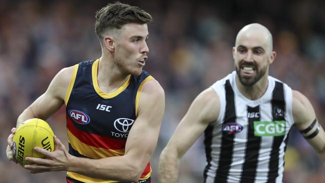 Adelaide’s clash with Collingwood will go ahead in Adelaide. Picture: Sarah Reed