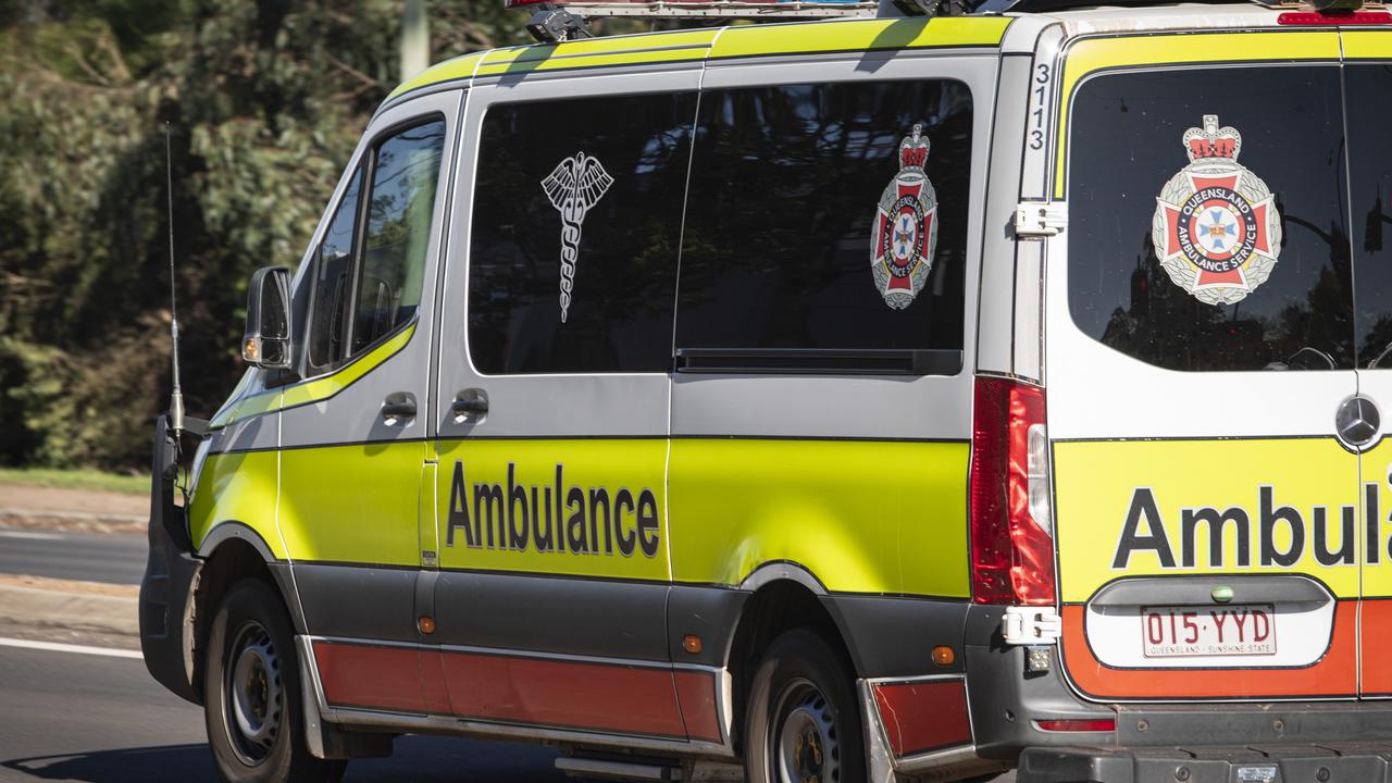 Man fighting for life after trapped under car