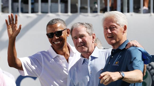 Former Presidents Barack Obama, George W Bush and Bill Clinton have also been invited to the biggest golf event staged in Australia this decade. 