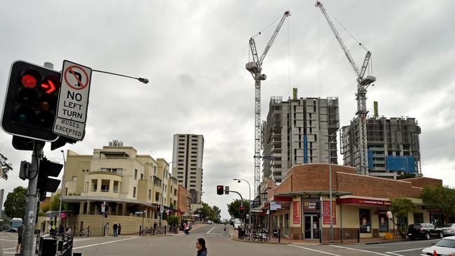 Development in Epping town centre. (AAP IMAGE / Troy Snook)