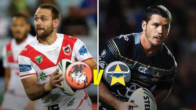 The Dragons will aim to take advantage of the Origin-depleted Cowboys.