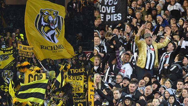 Richmond v Collingwood to pack out the MCG.