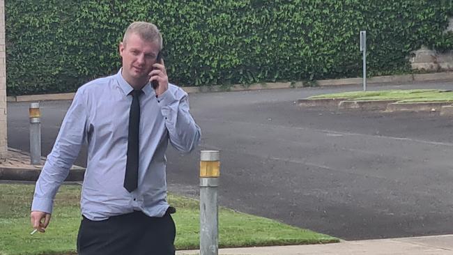 Zac James Thorp-Millard is standing trial in the District Court in Mount Gambier charged over two drive-by shootings. Picture: Jessica Ball