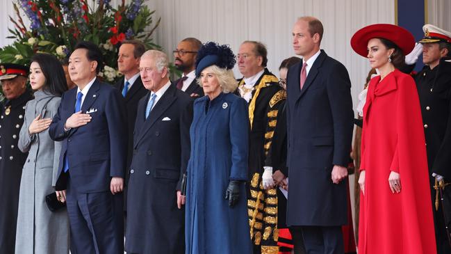 King Charles is hosting Korean President Yoon Suk Yeol and his wife Kim Keon Hee on a state visit from November 21-23. Photo by Chris Jackson – WPA Pool/Getty Images.