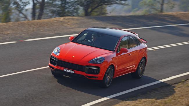 Despite its style focused demeanour the Cayenne Coupe is still a Porsche at heart.