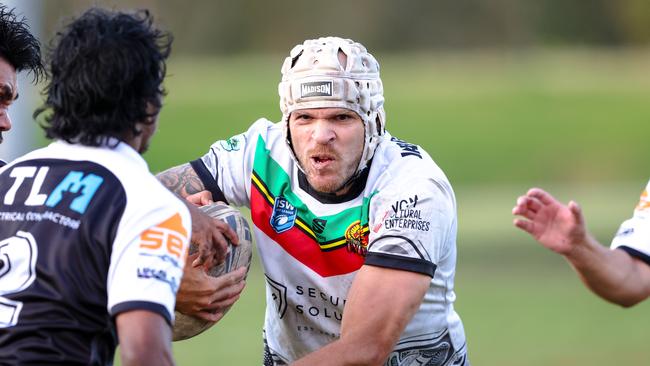 Luke Simpson in action for Northern United. Picture: DC Sports Photography