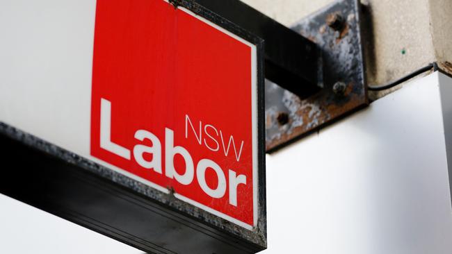 NSW Labor’s Sussex St HQ in Sydney has geared for an election. Picture: AAP