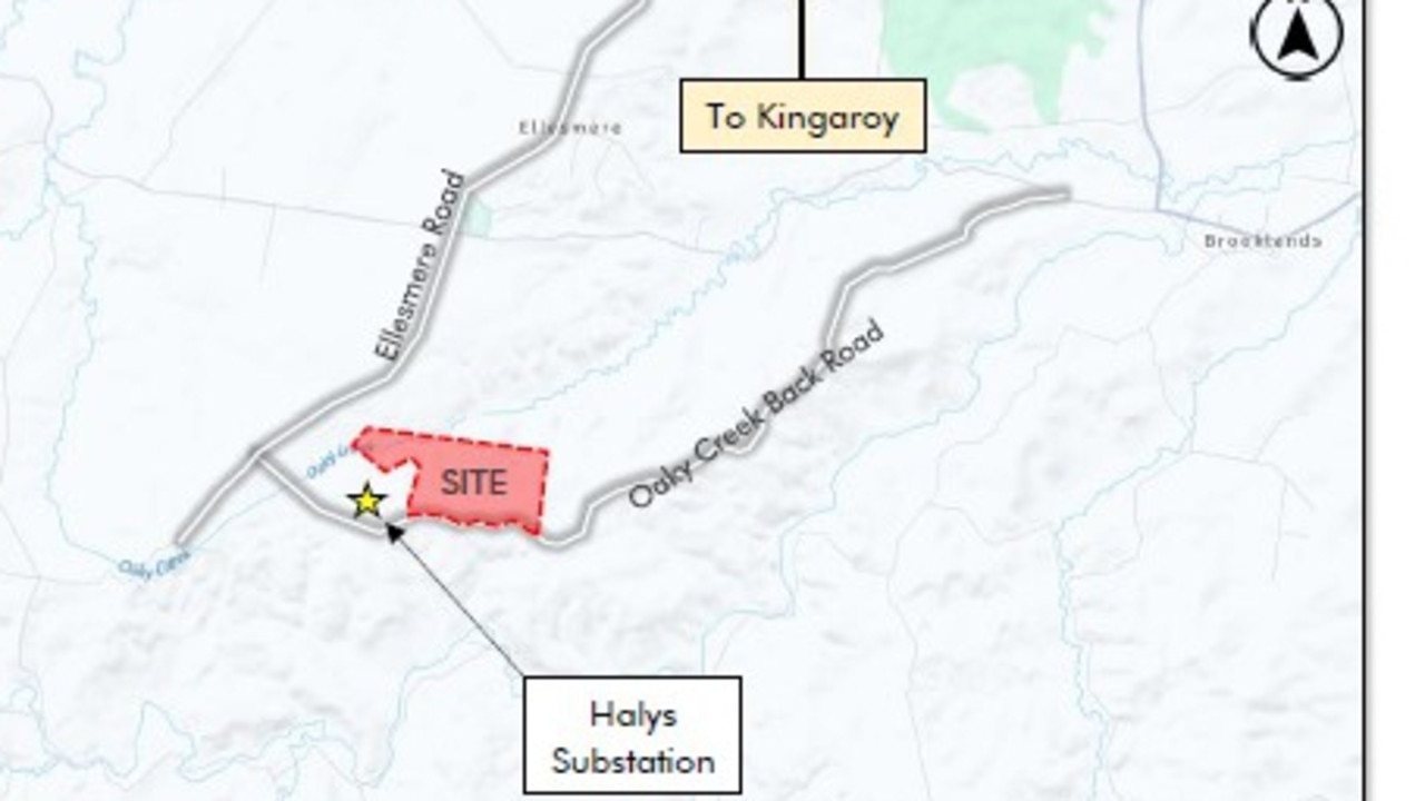 The battery storage site would feed directly into the nearby Halys Substation.