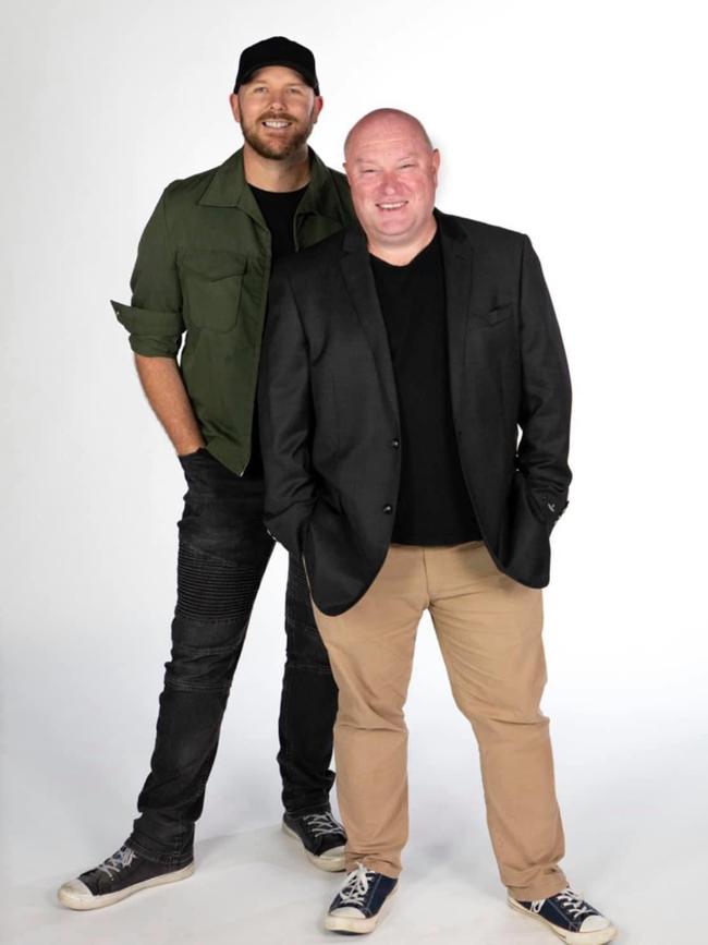 Jay Shipston and Dave Peters, of the Jay and Dave breakfast show on Triple M.