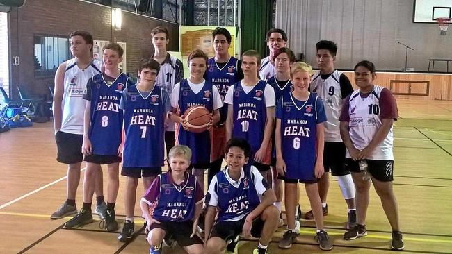 BASKETBALL FUN: Maranoa Heat travelled to Charleville at the weekend for a basketball clinic. Picture: Contributed