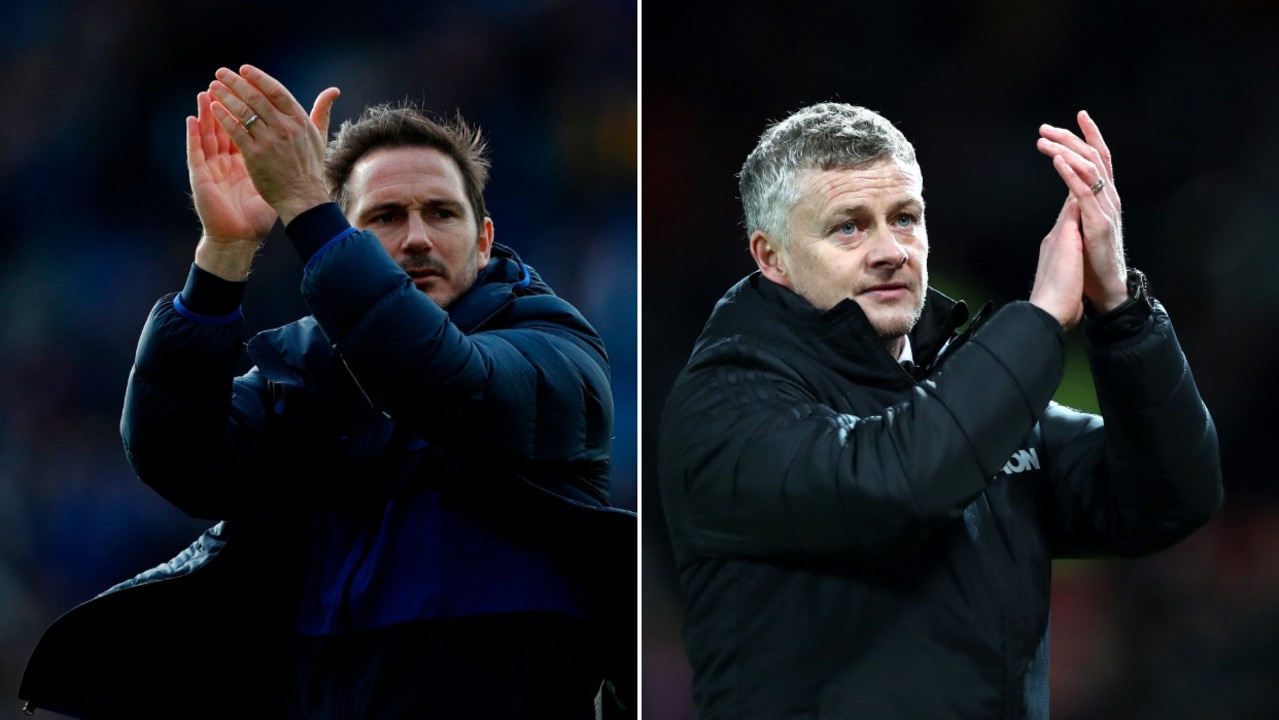 Frank Lampard and Ole Gunnar Solskjaer will face uncertain futures if they lose.