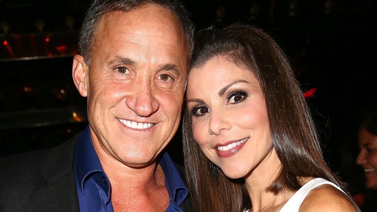 Television personality Dr. Terry Dubrow (L) and actress Heather Dubrow. Picture: Imeh Akpanudosen/Getty Images