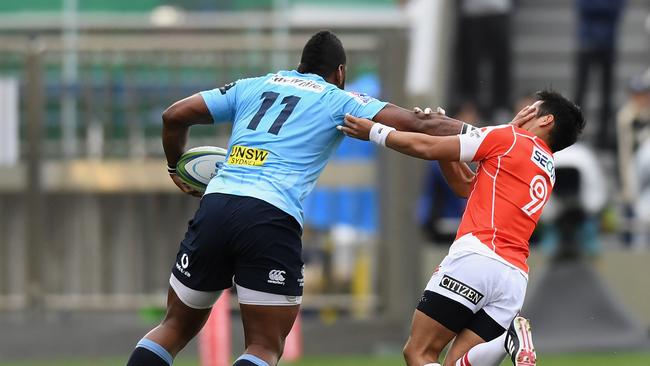 Taqele Naiyaravoro was sent to fat club during the Waratahs preseason.