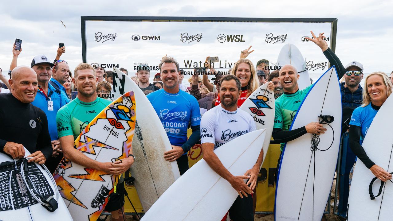 Gold Coast Pro: DJ Fisher, Slater, Gilmore, Fanning, Parkinson, Dingo ...