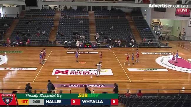 REPLAY: SA Country Netball Championships - Whyalla vs Mallee (Seniors Red) - Court 1