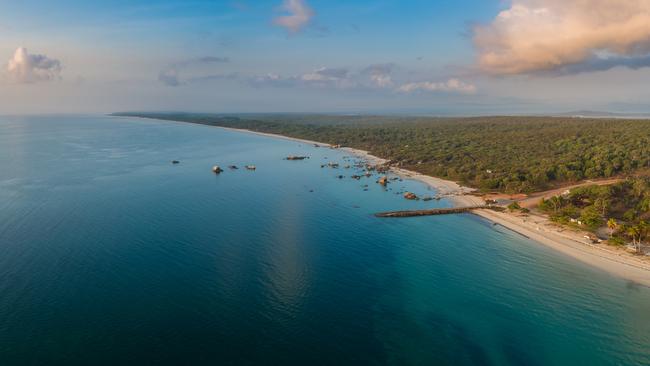 Land at Lockhart River at Cape York is on the market with Colliers International. Picture: supplied.