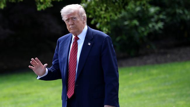Donald Trump has been told the US Constitution doesn’t let the President ignore Congress and do whatever he wants. Picture: Getty Images