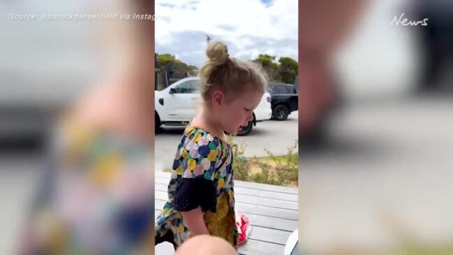 Patrick Dangerfield posts adorable Christmas video with cheeky daughter 