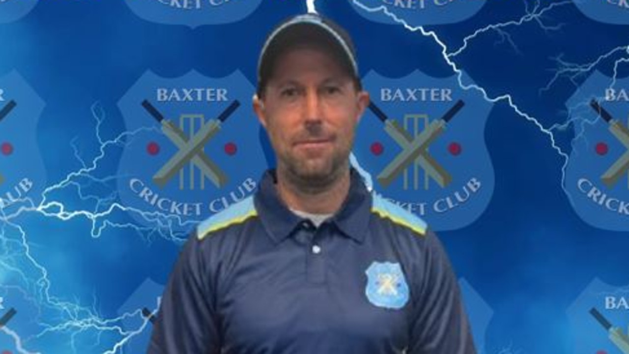 Baxter’s cricket revival: premiership coach locked in
