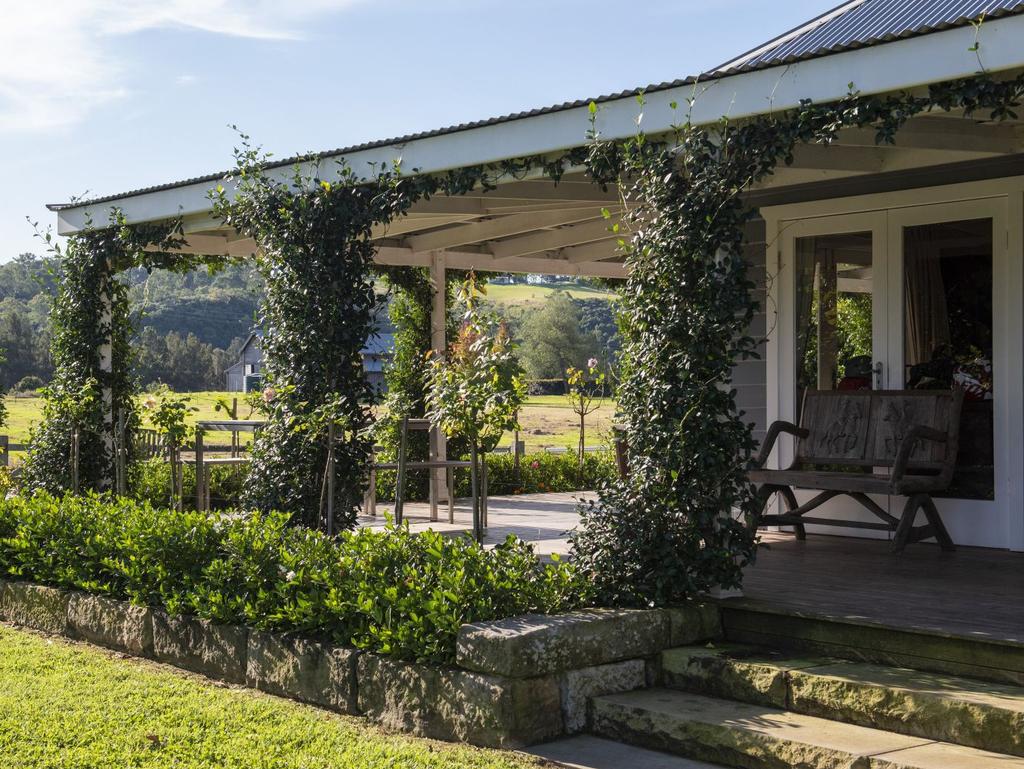 The homestead has sweeping rural views.