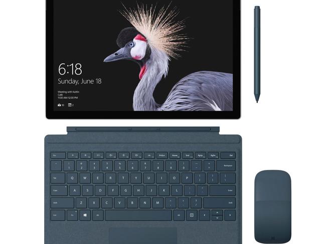 Microsoft's new Surface Pro features a 13.5hr battery, new detachable keyboards and an improved stylus.