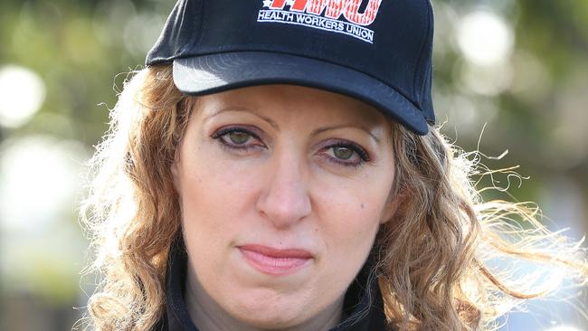 Health Workers Union Secretary Diana Asmar. Picture: Peter Ristevski