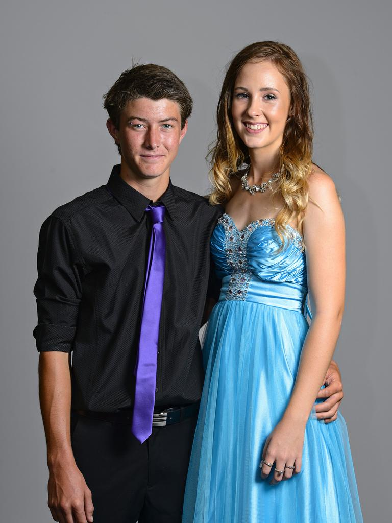 Madison Beumer-Black and Matthew Burvill at the 2014 Good Shepherd Lutheran College formal at the Darwin Convention Centre. Picture: NT NEWS