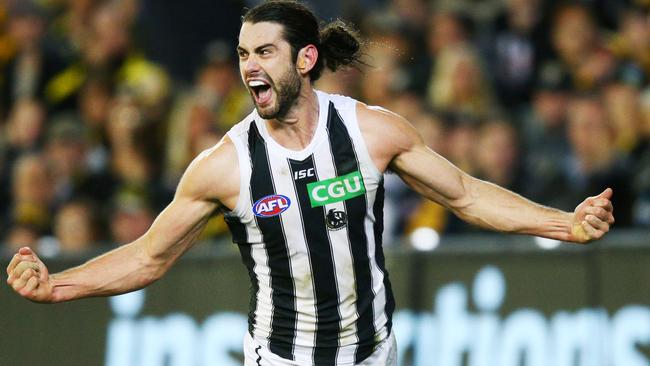 Brodie Grundy will be tough to beat for the top Pie. Picture: Getty Images