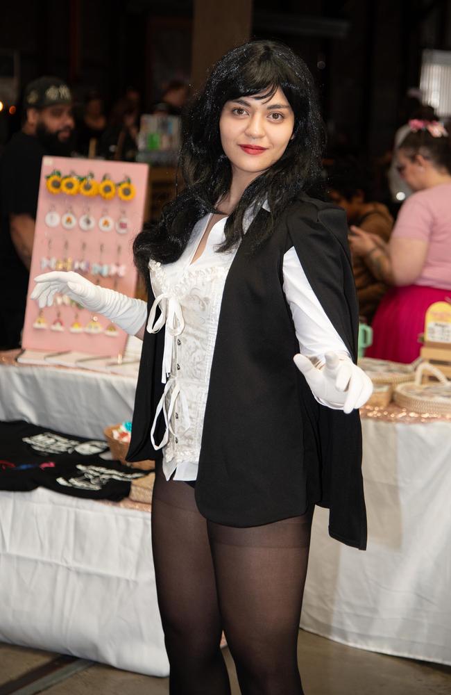 Bekah Clayton as Zatanna from Cosplay.Comic-Gedden at the Goods Shed.Sunday June 30th, 2024