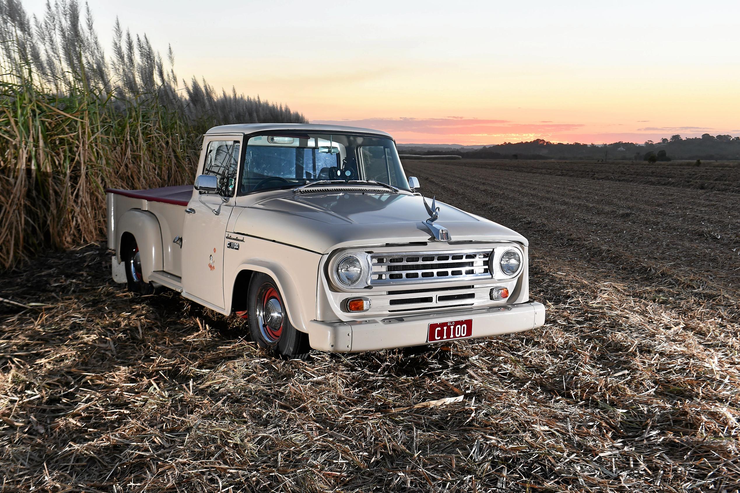 MY RIDE: 1968 International C1100  utility. Owner Andrew Jackson. Picture: Patrick Woods