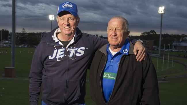 Jets director Terry Rowney (left) would welcome Hayne with open arms.