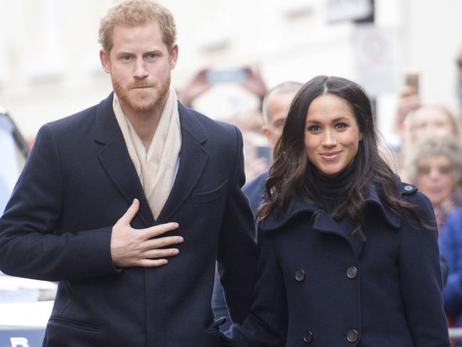 Prince Harry and Meghan visit Nottingham. Picture: Getty