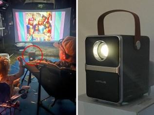 Have an at-home cinema experience with this popular projector. Picture: Amazon Australia.