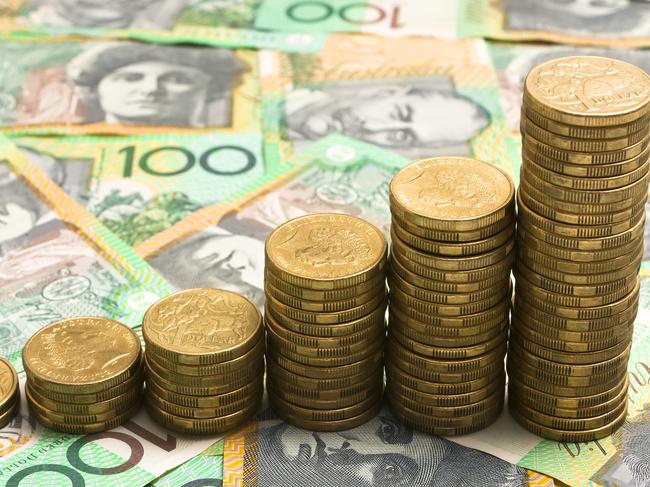 Australian money, notes, coins, income, generic