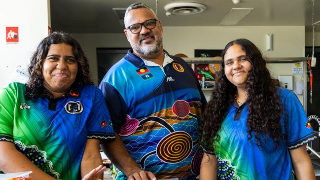 Every Tuesday SecondBite provides around 12 boxes and two eskies of fresh fruit and vegetables, canned goods, meats, dairies and other essentials to The Murri School (Brisbane) which are then sorted and, made up into individual food parcels for families doing it tough. Picture: Supplied
