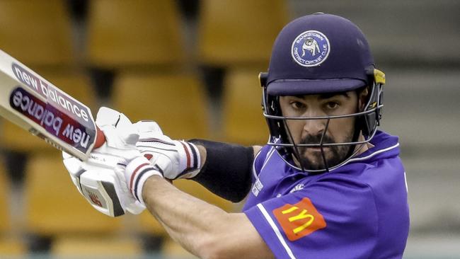 Nick Carruthers in action for Bankstown. Pic: Mike Simpson