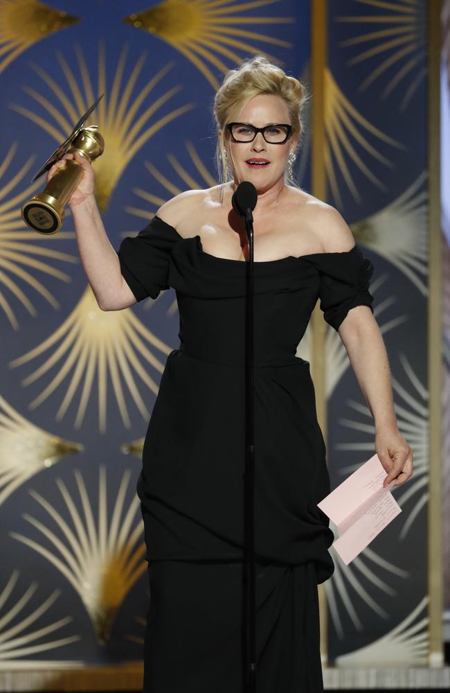 Her moment! Patricia Arquette. Picture: AP 