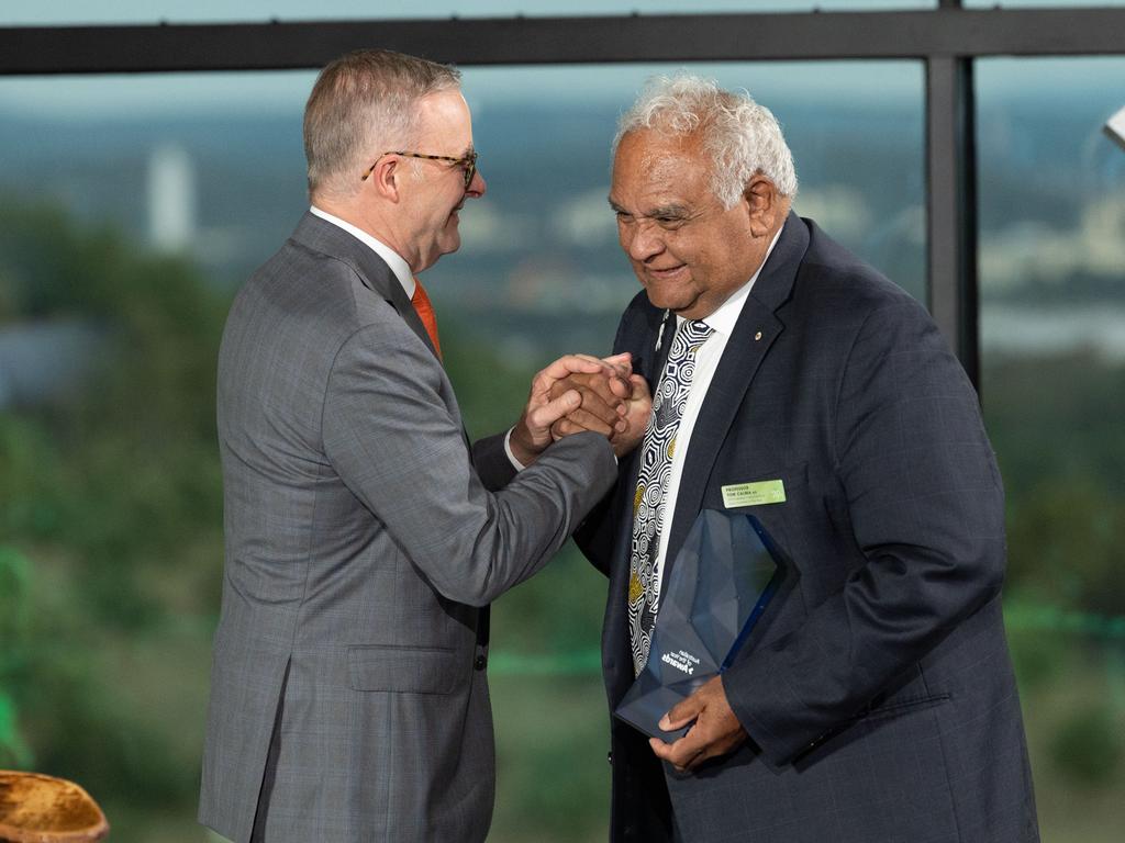 Senior Australian of the Year Professor Tom Calma contributed to the report. Picture: Gary Ramage