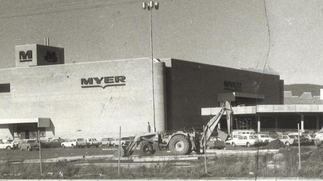 The Myer store was one of the first to open at Knox shopping centre.