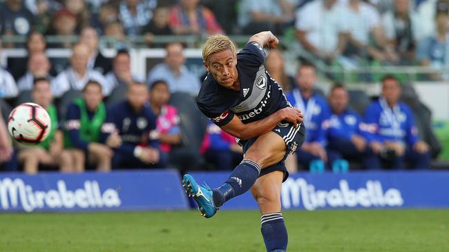 Returning Keisuke Honda showed how valuable he is. Picture: Getty