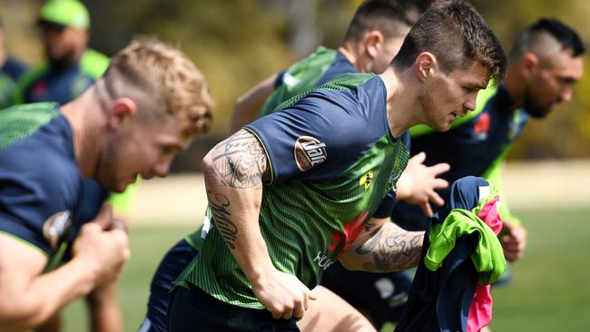 The Raiders don’t want Bateman being led astray. Photo: Tracey Nearmy/Getty Images