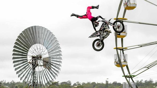 Aussie FMX - Gympie rider Zac Mackenzie. Picture: Joe Sheppard