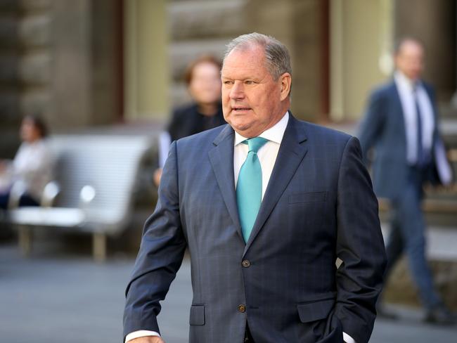 The Homeless Persons Union Victoria has compared Melbourne Lord Mayor Robert Doyle to Hitler. Picture: Mark Wilson