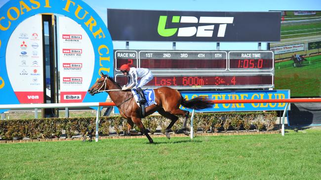 Licitra wins comfortably at the Gold Coast. Picture: Trackside Photography.