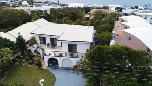 The existing dwelling at 6 Margit Cres, Sunrise Beach. Picture: Patrick Woods.