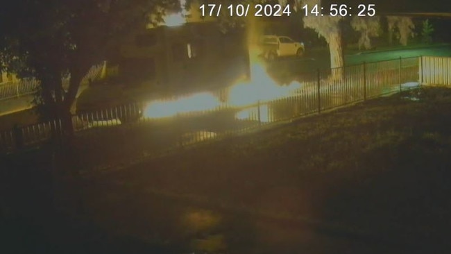 Two stumbling, bumbling arsonists attempted to light a Wangaratta motorhome on fire on October 18, 2024.