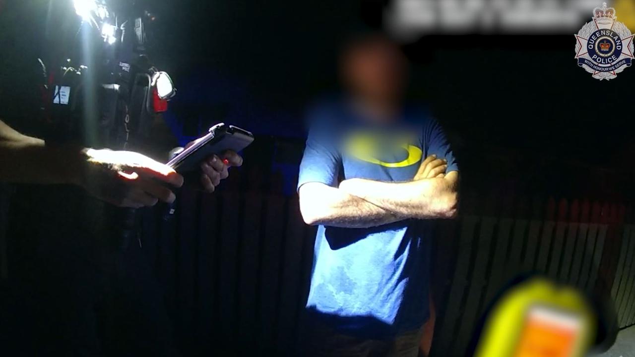 Police catch alleged drink drivers in the act.