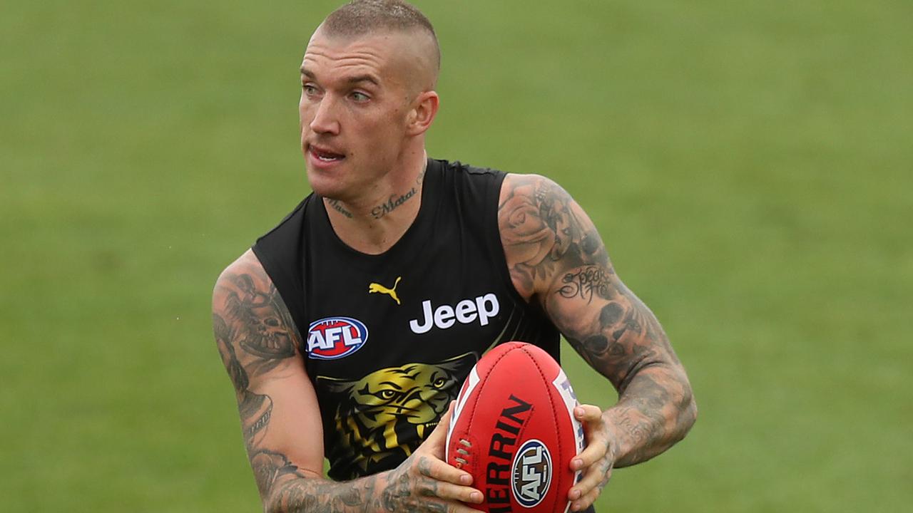 Will Dustin Martin the top-ranked SuperCoach forward in 2020. Picture: Graham Denholm/Getty Images