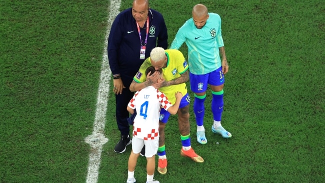 Neymar Breaks Down After Brazil Is Knocked Out of the World Cup